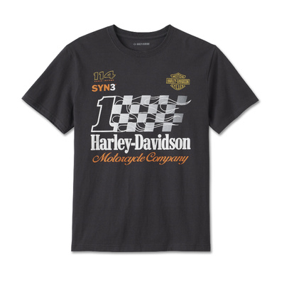 Harley-Davidson Road Racer Graphic Mens Tee - Harley Black