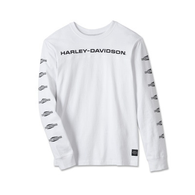 Harley-Davidson Back Half Tee - Bright White