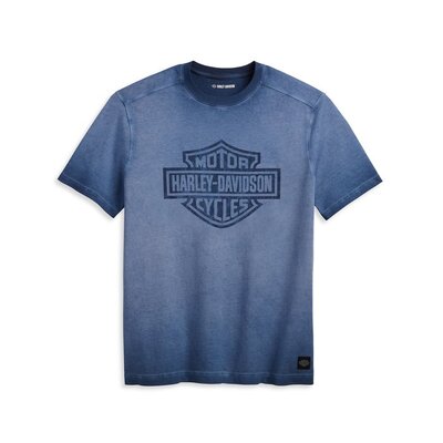 Harley-Davidson Mens Westcoast Bar &amp; Shield Tee - Peacoat