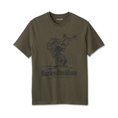 Harley-Davidson Men&#39;s Cowboy Graphic Tee