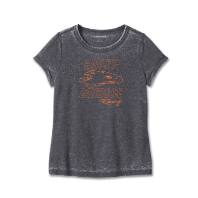 Womens Screamin Eagle Burnout Tee - Black Beauty