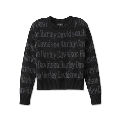 Harley-Davidson Women&#39;s Harley-Davidson Repeat Print Sweater