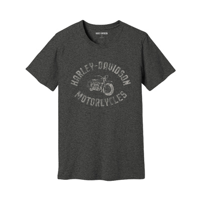 Mens Grease Tee - Charcoal Grey