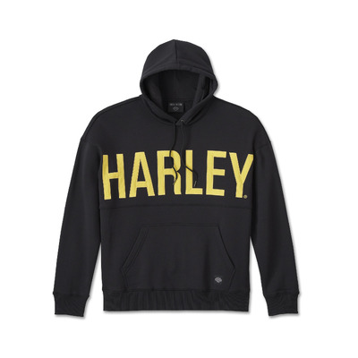 Mens Harley Burner Pullover Hoodie - Mineral Yellow