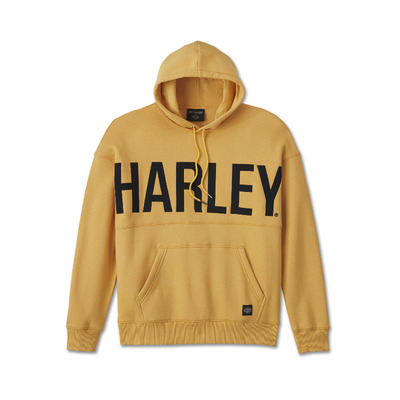 Mens Harley Burner Pullover Hoodie - Mineral Yellow