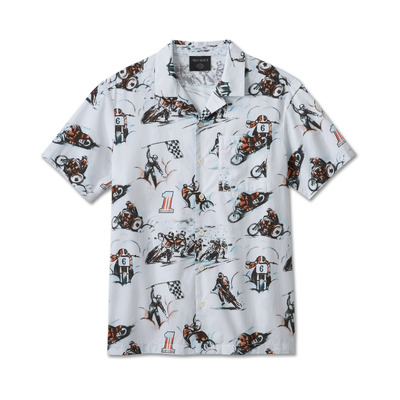 Mens Twisty Aloha Print Shirt - Allover Custom Print