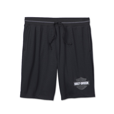 Harley-Davidson Boiling Point Mens Mesh Shorts - Harley Black