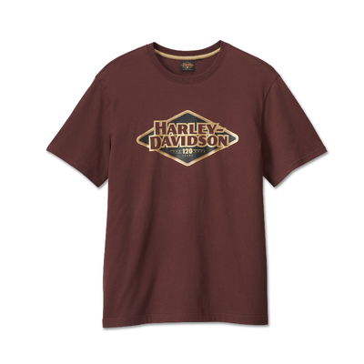 Mens 120th Anniversary Tee - Rum Raisin