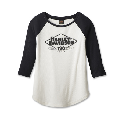 Womens 120th Anniversary Speedbird Diamond Knit Top - Colorblocked - Cloud Dancer