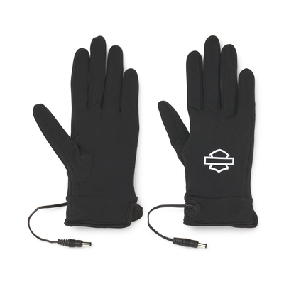 Mens 12V Programable Heated Glove Liner - Black