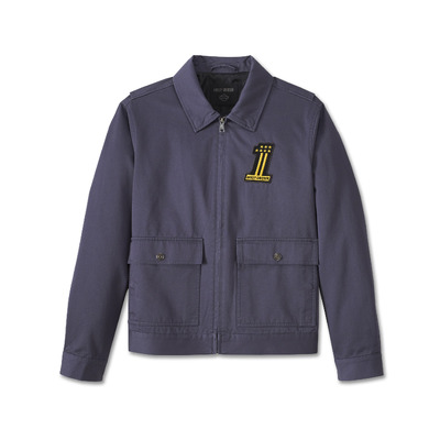 Mens No.1 Racer Jacket - Ombre Blue