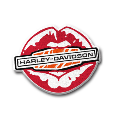 Kiss Harley Iron-On Patch - Multi