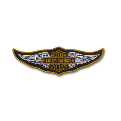 30s Wing Large Iron-On Patch - Multi