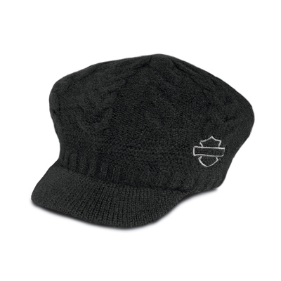 Womens Enthusiast Knit Hat - Black Beauty - OSFM