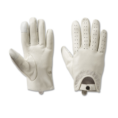 Womens Vision Leather Glove - Cloud Dancer