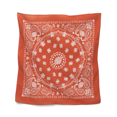 American Heritage Oversized Bandana - Vintage Orange