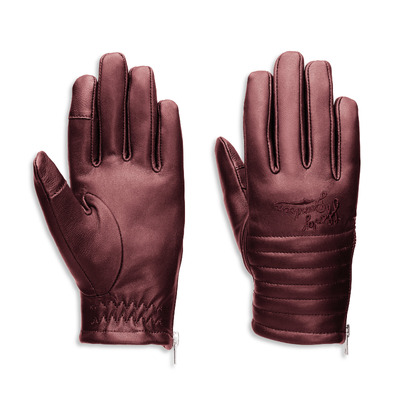 Womens Journey Leather Glove - Tawny Port