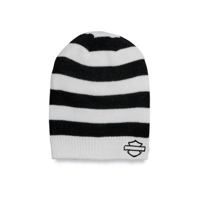 Womens West Coast Striped Knit Hat - YD Stripe - OSFM