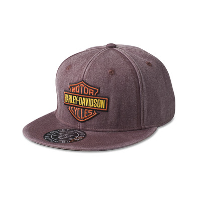 Bar &amp; Shield Washed Fitted Cap - Decadent Chocolate
