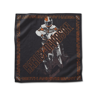 120th Anniversary Racing Bandana - Black