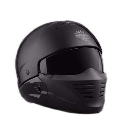 Harley-Davidson Unisex Pilot II 2-IN-1 X04 Helmet - Black
