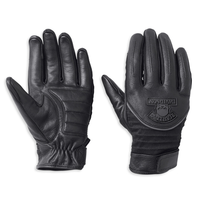 Harley-Davidson Willie G. Mixed Media Mens Gloves - Black