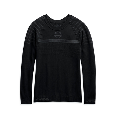 Womens FXRG Base Layer Top - Black