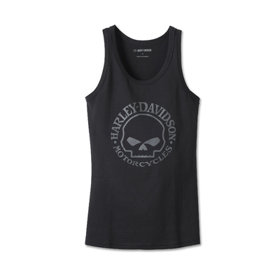 Harley-Davidson Women&#39;s Ultra Classic Skull Tank - Black Beauty