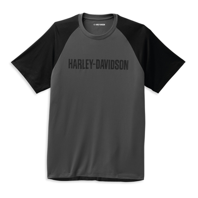 Harley-Davidson Mens Performance HD Tee - Blackened Pearl