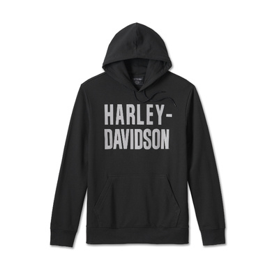 Harley-Davidson Men&#39;s Foundation Hoodie - Black Beauty