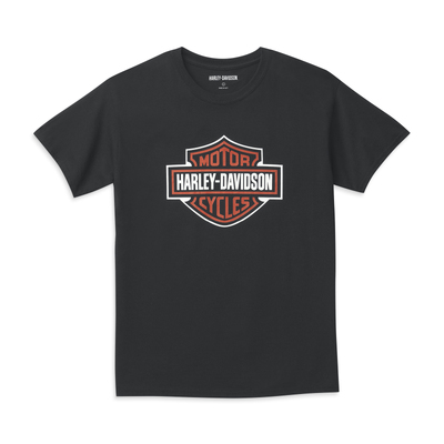 Harley-Davidson Mens Bar &amp; Shield Graphic Tee - Black