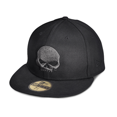 59FIFTY Skull Baseball Cap - Black