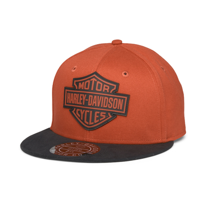 Bar &amp; Shield Cap - Vintage Orange