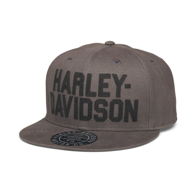 Harley-Davidson Block Cap - Blackened Pearl