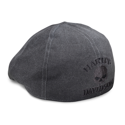 Cotton Willie G Skull Ivy Cap - Grey