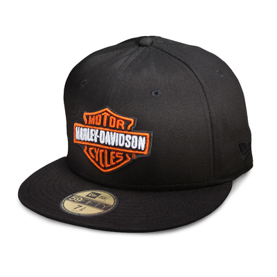 Bar & Shield Logo 59FIFTY Cap - Black