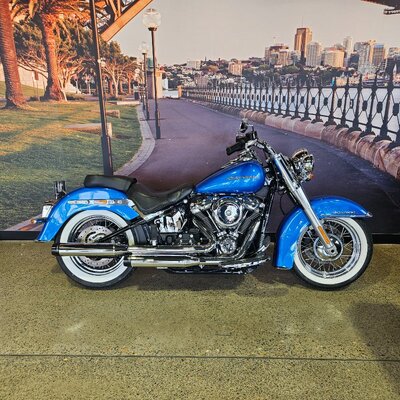 2018 Harley-davidson 1700CC FLDE DELUXE (107) (SOLID) CRUISER