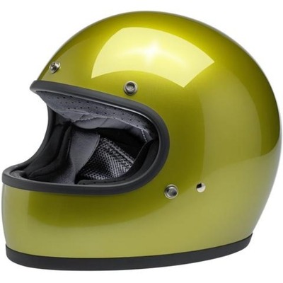 Biltwell Gringo Helmet - Metallic Sea Weed