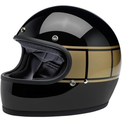 Biltwell Gringo Holeshot Helmet - Gloss Black