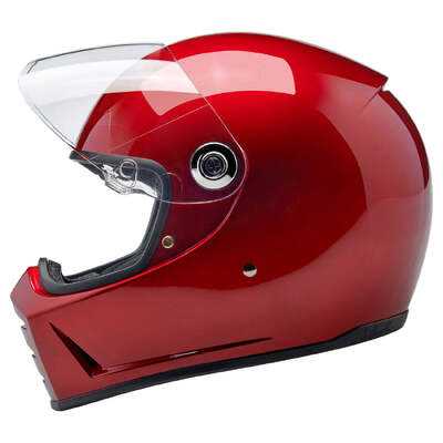 Biltwell Lane Splitter ECE R22.06 Helmet - Metallic Cherry Red