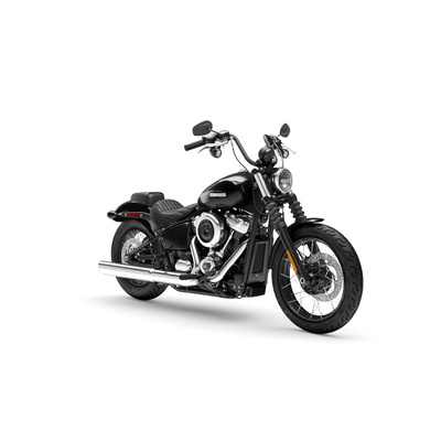 2025 Harley-Davidson STREET BOB™ - Vivid Black + Laced Wheels