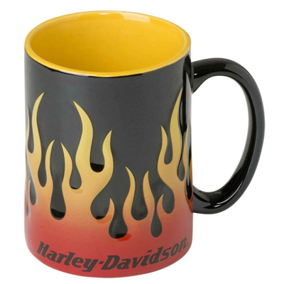 Sculpted Flames Mug