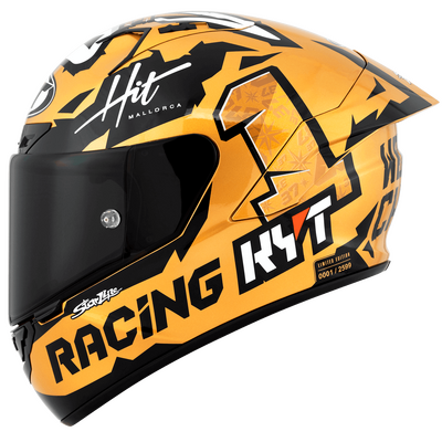 KYT NZ Race Augusto World Champion Helmet - Multi