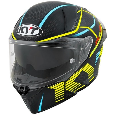 KYT R2R Concept Helmet - Matte Black/Yellow