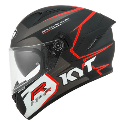 KYT NF-R Track Helmet With Pinlock - Matte Grey