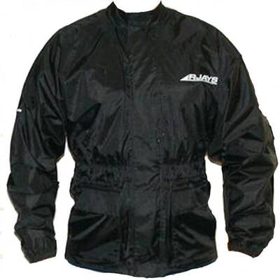 Rjays Waterproof Rain Jacket - Black