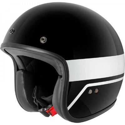 Rjays Trophy Helmet With Studs - Black/White