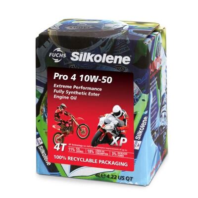 SILKOLENE PRO4 10W50 XP 4L