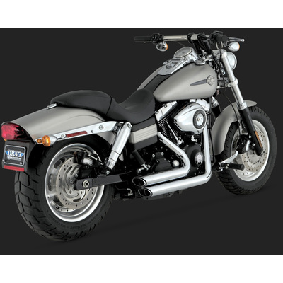 Vance &amp; Hines Short Shot Staggered Dyna Chrome