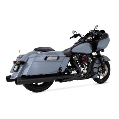 V&amp;H POWER DUALS PCX BLK TOURING 17-22 (WAS V46871)